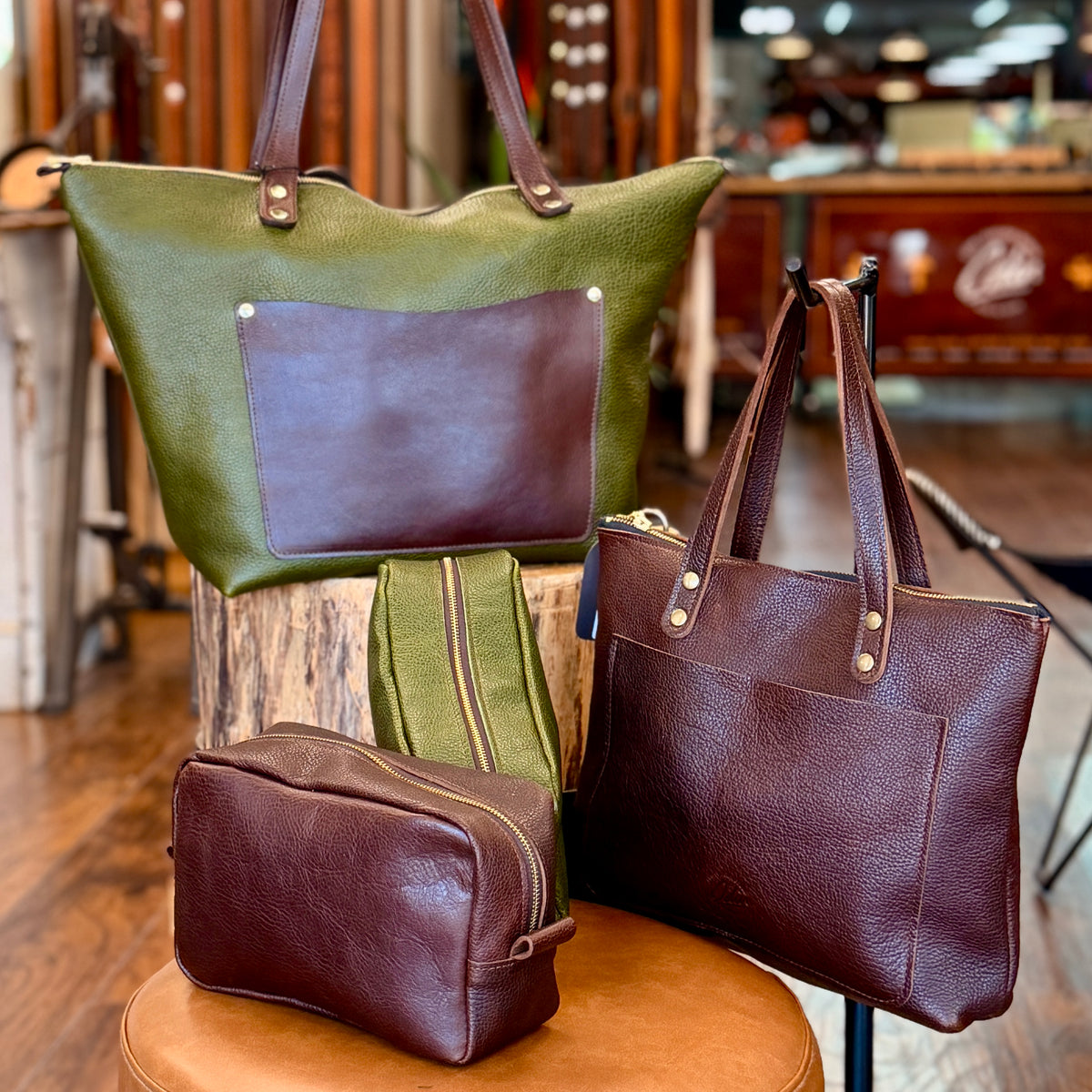 Larissa Tote - Bulldog Collection