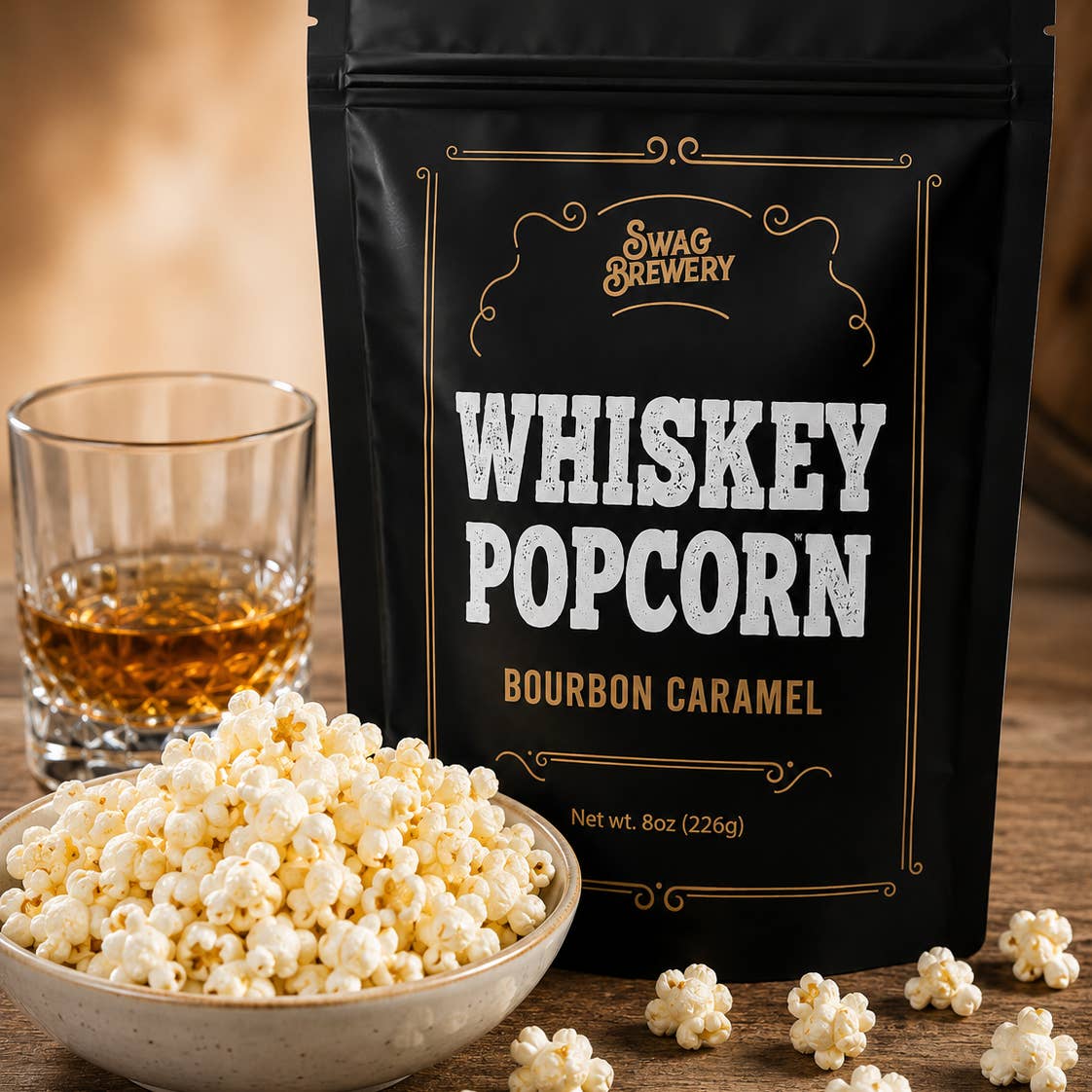 Whiskey Popcorn
