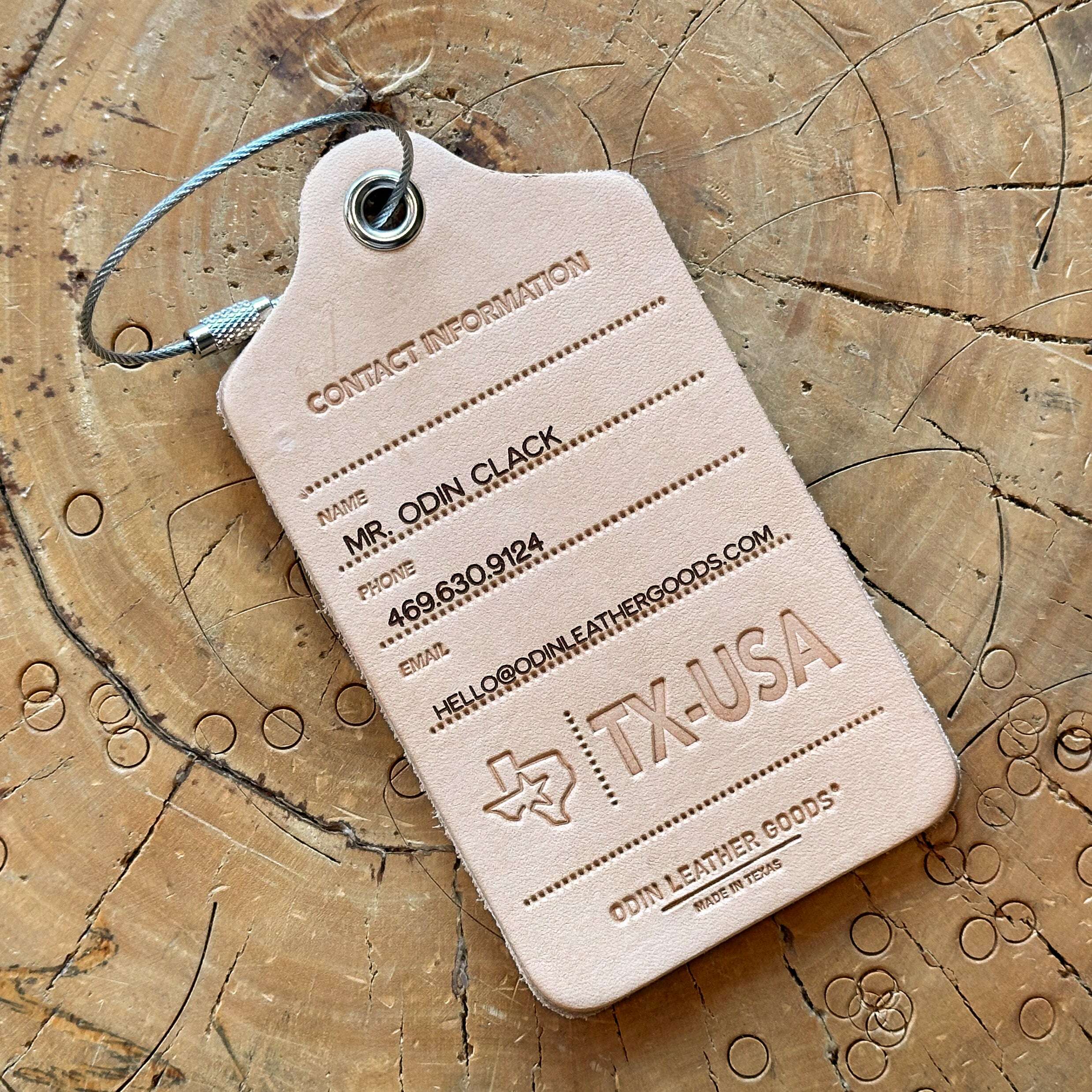 Bag Tag - Custom Engraved