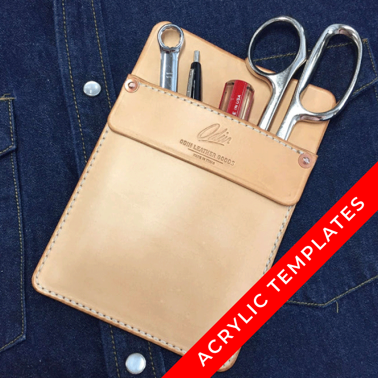 Blue Collar Pocket Protector - Acrylic Template